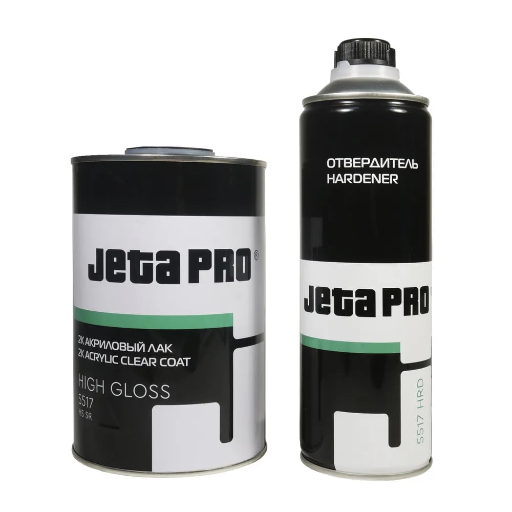 Лак прозрачный HS стойкий к царапинам HIGH GLOSS JETA PRO 5517